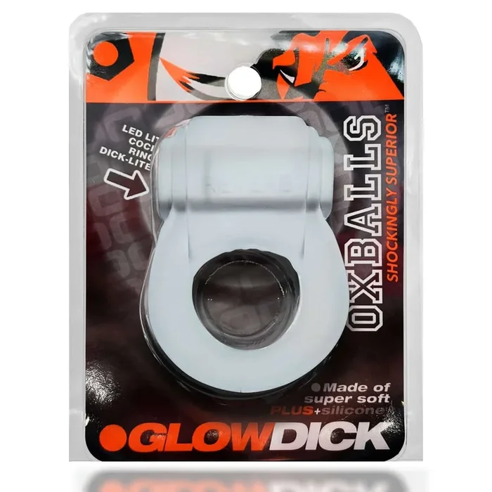 Glowdick C-Ring Clear Ice | Elevate Your Intimate Encounters with Dazzling LED Glow