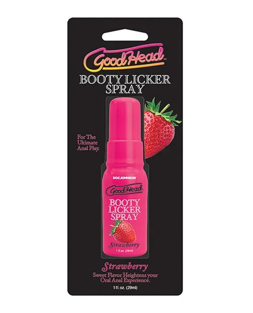 GoodHead Booty Licker Spray One Ounce Strawberry Flavor