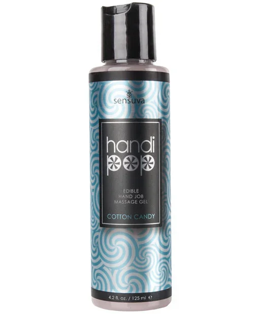 Handipop Hand Job Massage Gel – 4.2 oz Bottle Cotton Candy