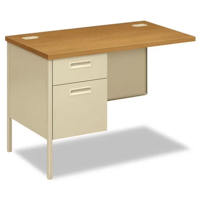 HON® Metro Classic Series Workstation Return, Left, 42w x 24d x 29.5h, Harvest/Putty (HONP3236LCL) Each