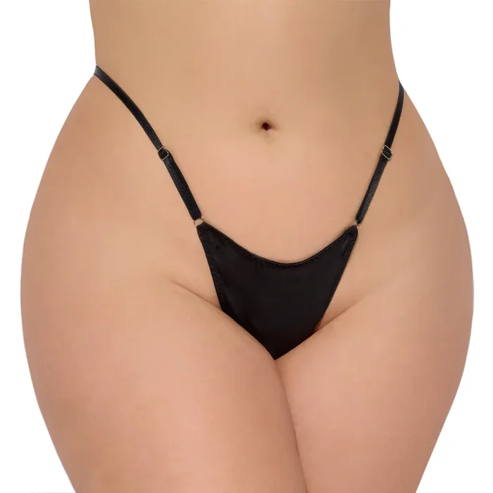 House of Desire Krystal Rhinestone Fringe Back G-String – Curvy