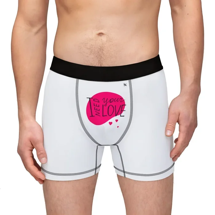 I Need Your Love | Mix & Match Fun-Flirty Lovers’ Boxer Briefs