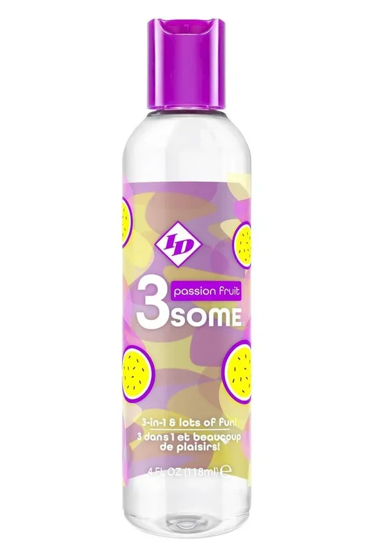 Id 3 Some 3-In-1 Multi Use Flavored Lubricant Passion Fruit