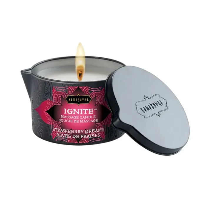 Ignite Massage Candle – Strawberry Dreams