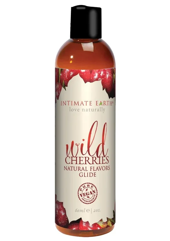 Intimate Earth Oral Pleasure Glide Lubricant Wild Cherries