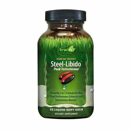 Irwin Naturals, Steel-Libido Peak Testosterone, 75 Softgels