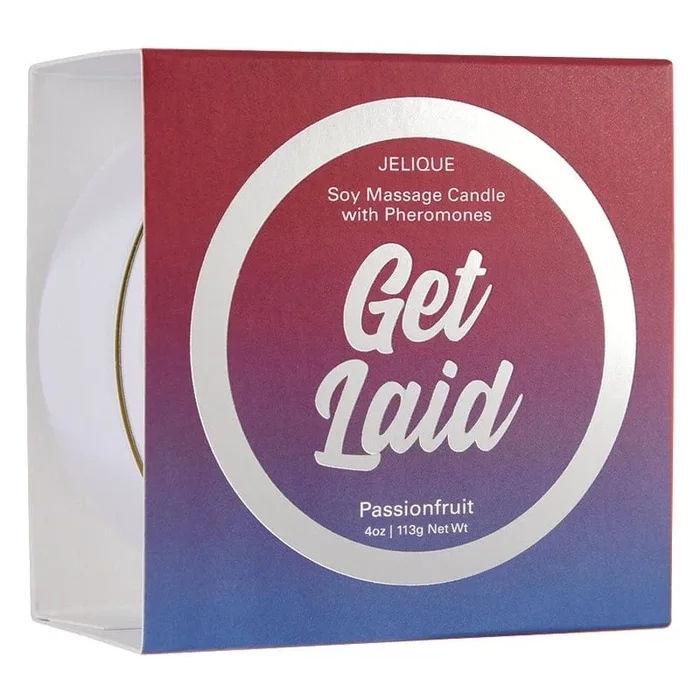 Jelique Get Laid Passion Fruit Massage Candle