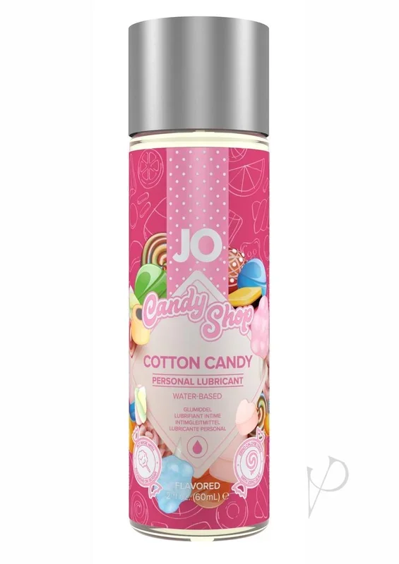 JO H2o Candy Shop Water Based Flavored Lubricant Cotton Candy