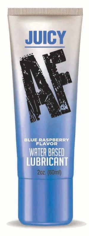 Juicy AF Lube Blue Raspberry 2 Oz