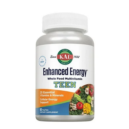 Kal, Enhanced Energy Teen, 60 Tabs