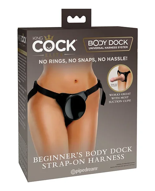 King Cock Elite Beginner’s Body Dock – Black