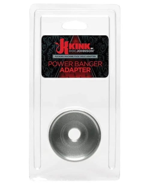 Kink Fucking Machines Power Banger Adapter For Fuck Hole Variable Pressure Stroker – Silver