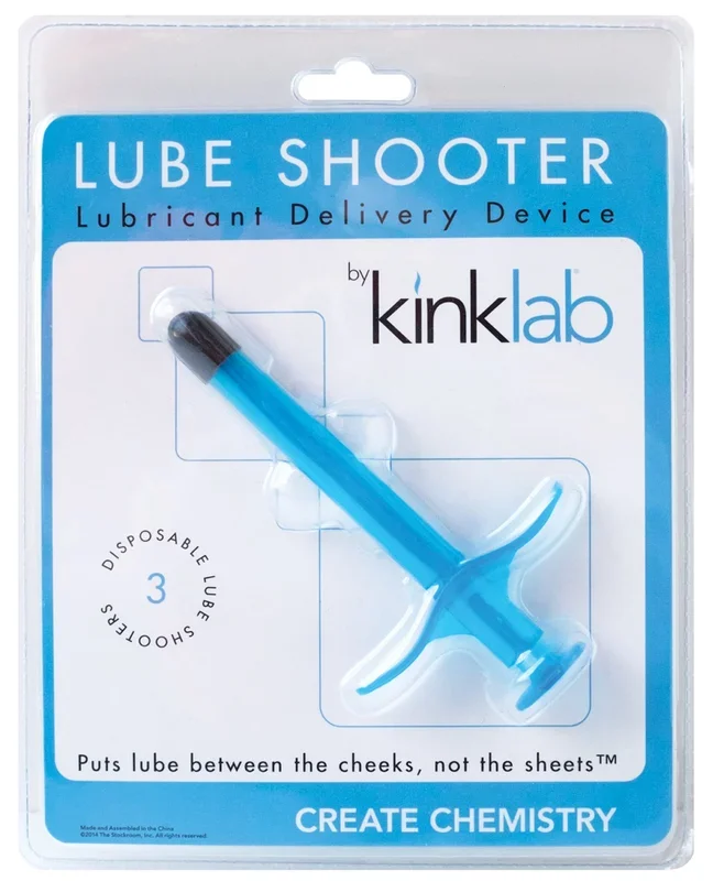 KinkLab Lube Shooter – Blue