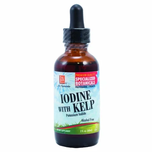 L. A .Naturals, Iodine with Kelp, 2 Oz