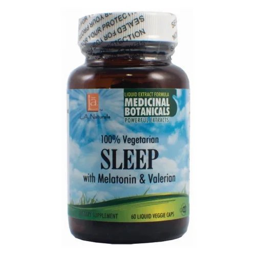 L. A .Naturals, Sleep with Valerian & Melatonin, 60 Veg Caps
