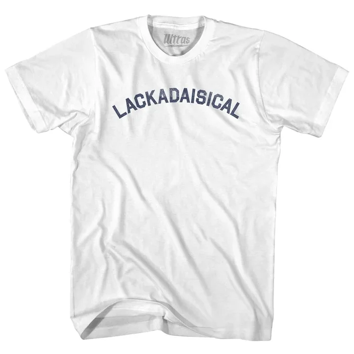 Lackadaisical Womens Cotton Junior Cut T-Shirt