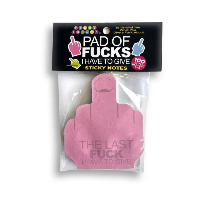 Last Fuck I Have to Give Sticky Notes
