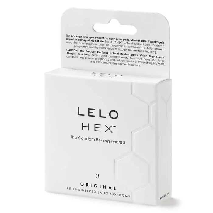 Lelo Hex Original Honeycomb Condoms