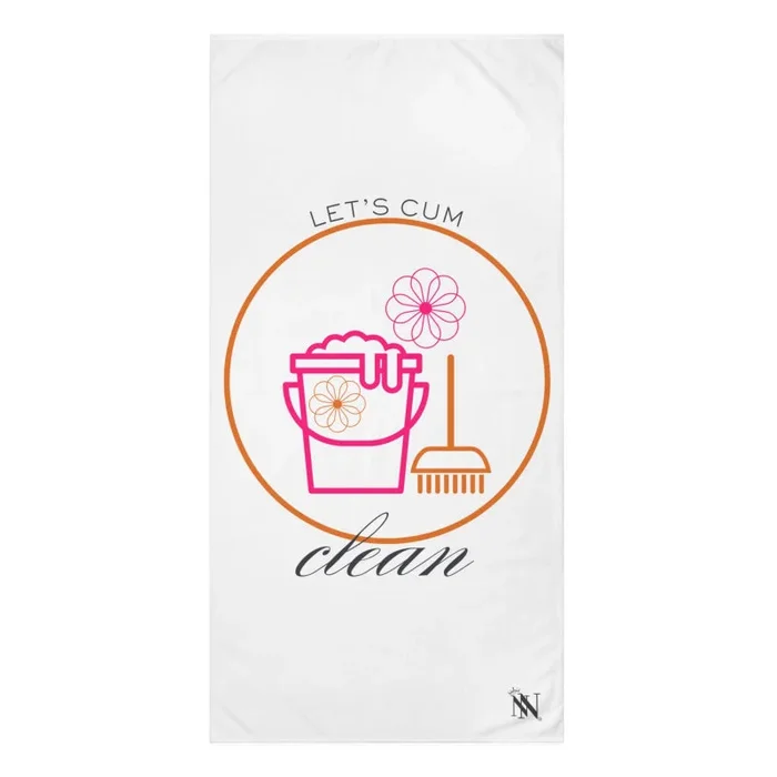 Let’s Cum Clean! | Mix & Match XL Fun-Flirty Lovers’ Towels