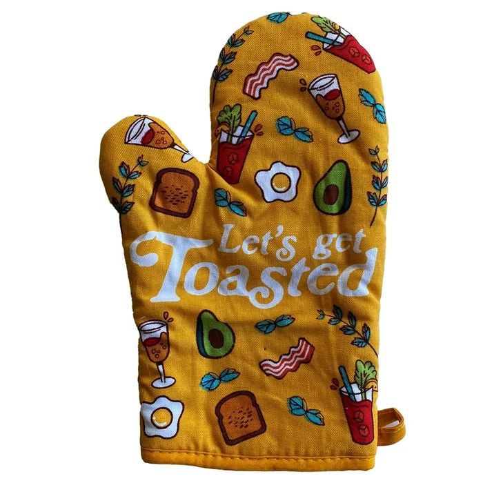 Let’s Get Toasted Oven Mitt