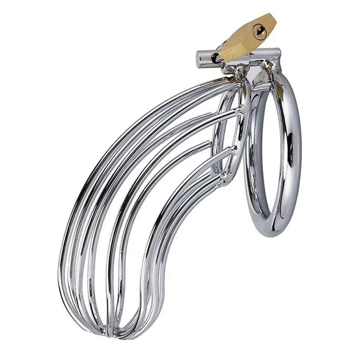 Leto 4.4″ Lockable Metal Cock Cage