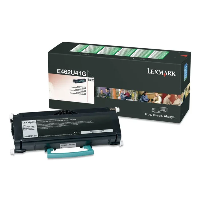 Lexmark™ E462U41G Return Program Extra High-Yield Toner, 18,000 Page-Yield, Black (LEXE462U41G) Each