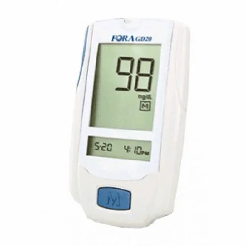 Links Medical, Blood Glucose Meter FORA G 20 7 Second Results Stores Up To 450 Results No Coding Required, Count of 1