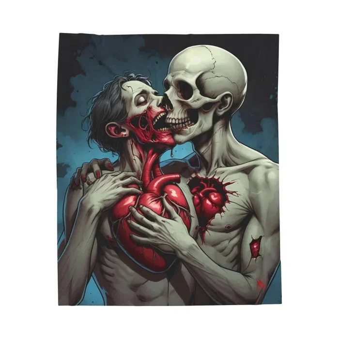 Love is Death | Mix & Match Soft Fun-Flirty Lovers’ Blankets
