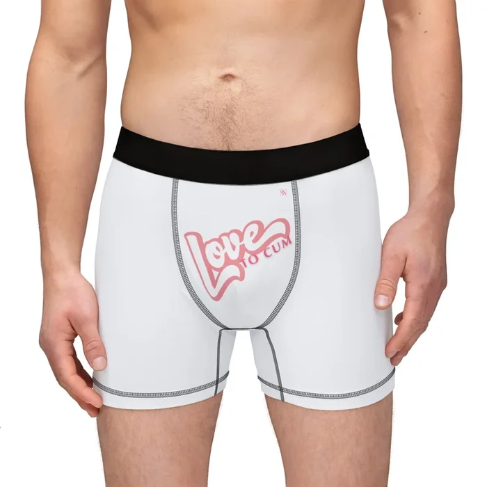 Love to Cum | Mix & Match Fun-Flirty Lovers’ Boxer Briefs