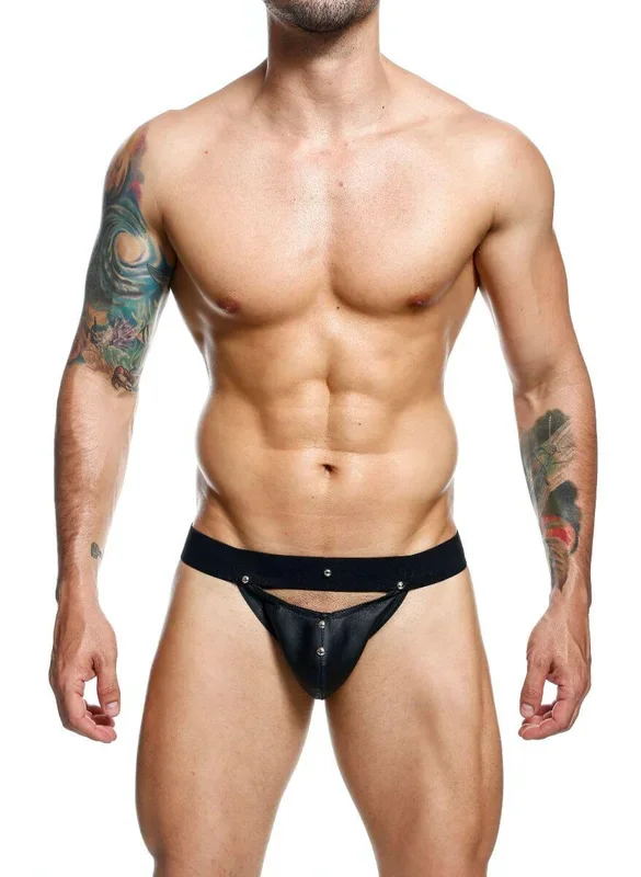 Male Basic DNGEON Peekaboo Jockstrap O/S Hanging from Male Basics