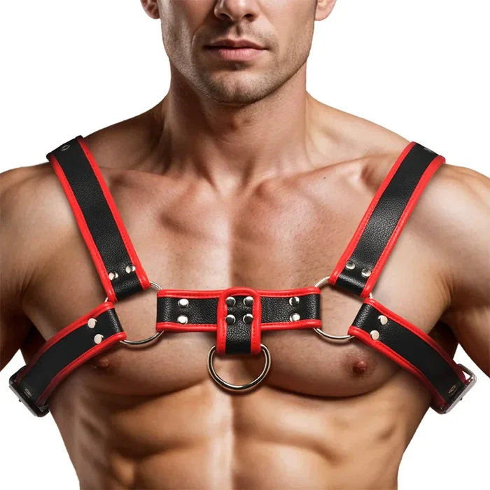 Master Series Bulldog Harness in Red