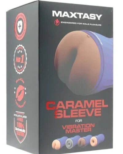 Maxtasy Vibration Sleeve Realistic Caramel Replacement