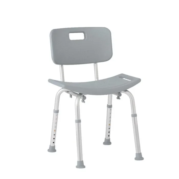 Medline Aluminum Bariatric Shower Chair with Backrest