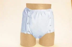 Medline Protection Plus Snap-Closure Adult Incontinence Underpants – Protection Plus Cotton Snap-Closure Adult Incontinence Underpants, Size 4XL, for Waist Size 58″-66″ – MSC3273004XL