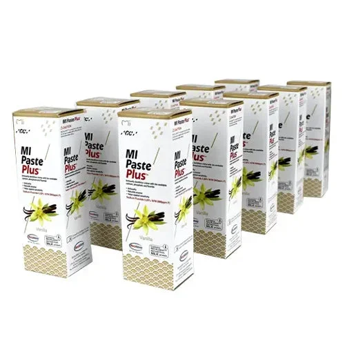 MI Paste Plus Vanilla Flavor By GC America (10 Pack)