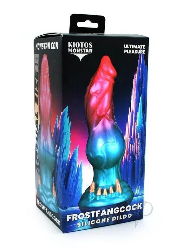 Monstar Cox FrostFang Cock Silicone Dildo