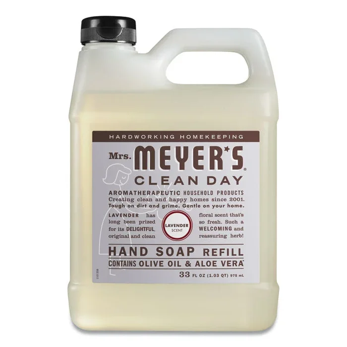 Mrs. Meyer’s® Clean Day Liquid Hand Soap, Lavender, 33 oz, 6/Carton (SJN651318) Case of 6
