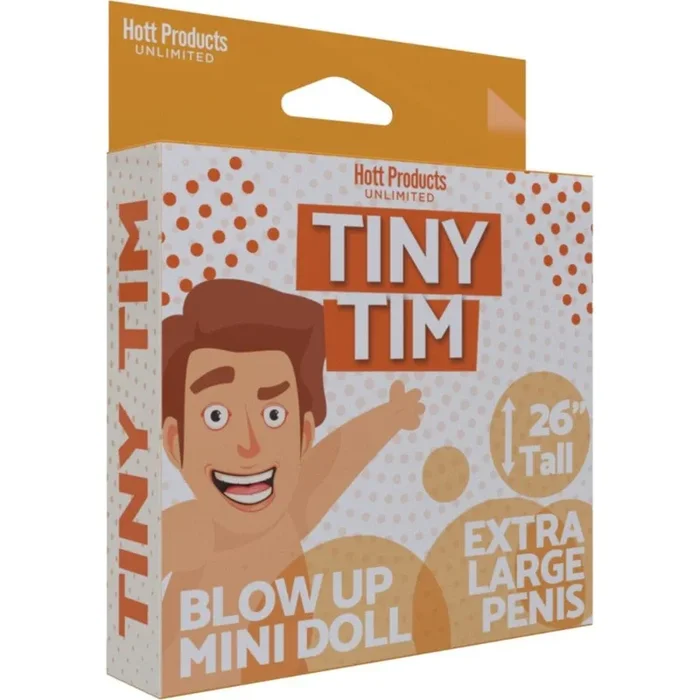 Muñeca inflable Tiny Tim de Hott Products