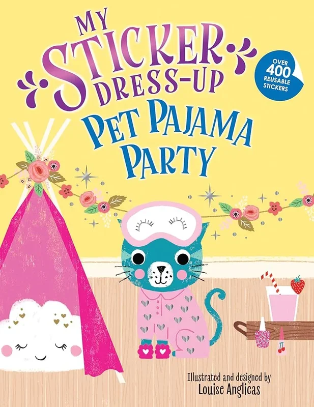 My Sticker Dress Up- Pet Pajama Party
