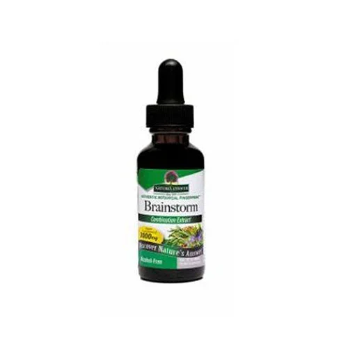 Nature’s Answer, Brainstorm Liquid Extract Alcohol Free, 1 Oz