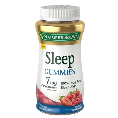Nature’s Bounty, Melatonin Sleep Gummies, 7 mg, 90 Count