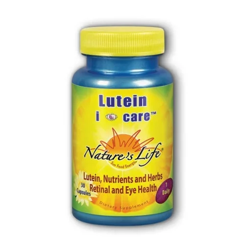 Nature’s Life, Lutein I care, 30 caps