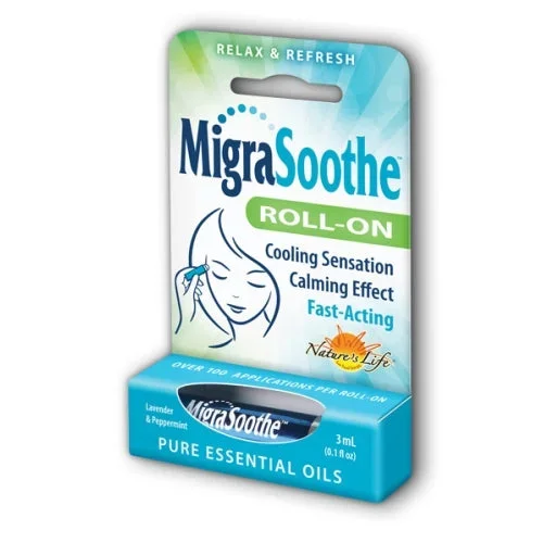 Nature’s Life, Soothing Roll-On Peppermint Lavender, 0.1 Oz
