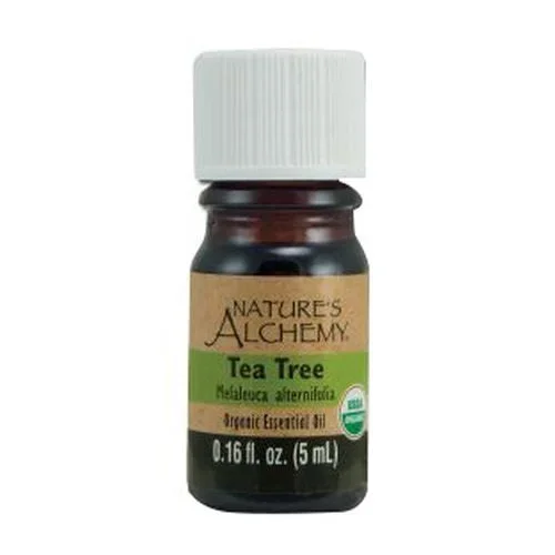 Natures Alchemy, Tea Tree Organic Essential Oil, 0.16 Oz