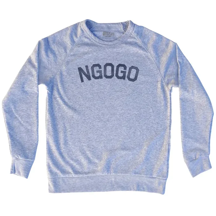 Ngogo Adult Tri-Blend Sweatshirt