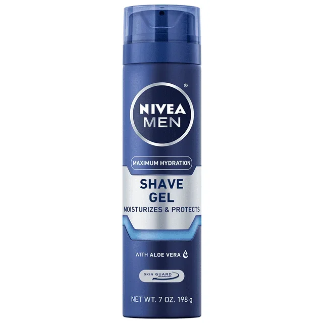 Nivea For Men Moisturizing Shave Gel 7Oz