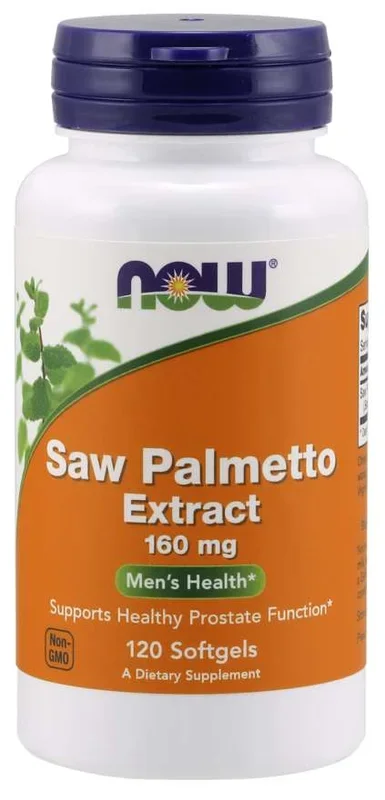 Now Saw Palmetto 160mg 120 Softgels