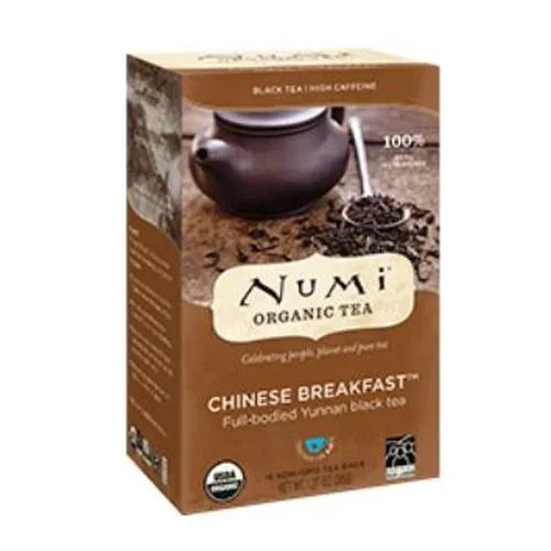 Numi Tea, Chinese Breakfast Yunnan Black Tea, 18 Bag
