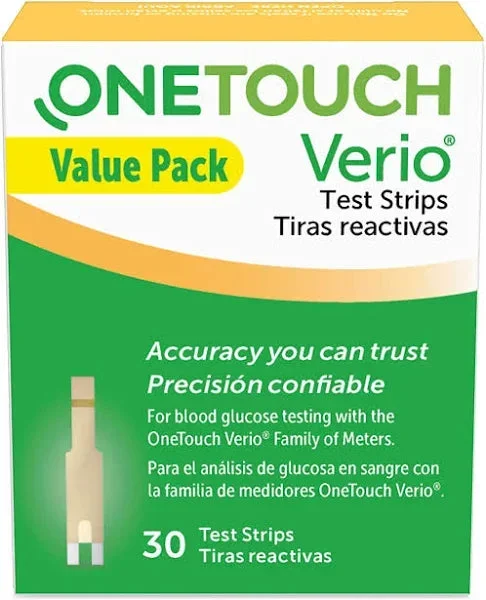 OneTouch Verio Test Strips – 30 ct.