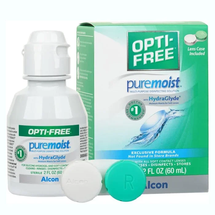Opti-Free Puremoist Contact Lens Cleaning and Disinfecting Solution